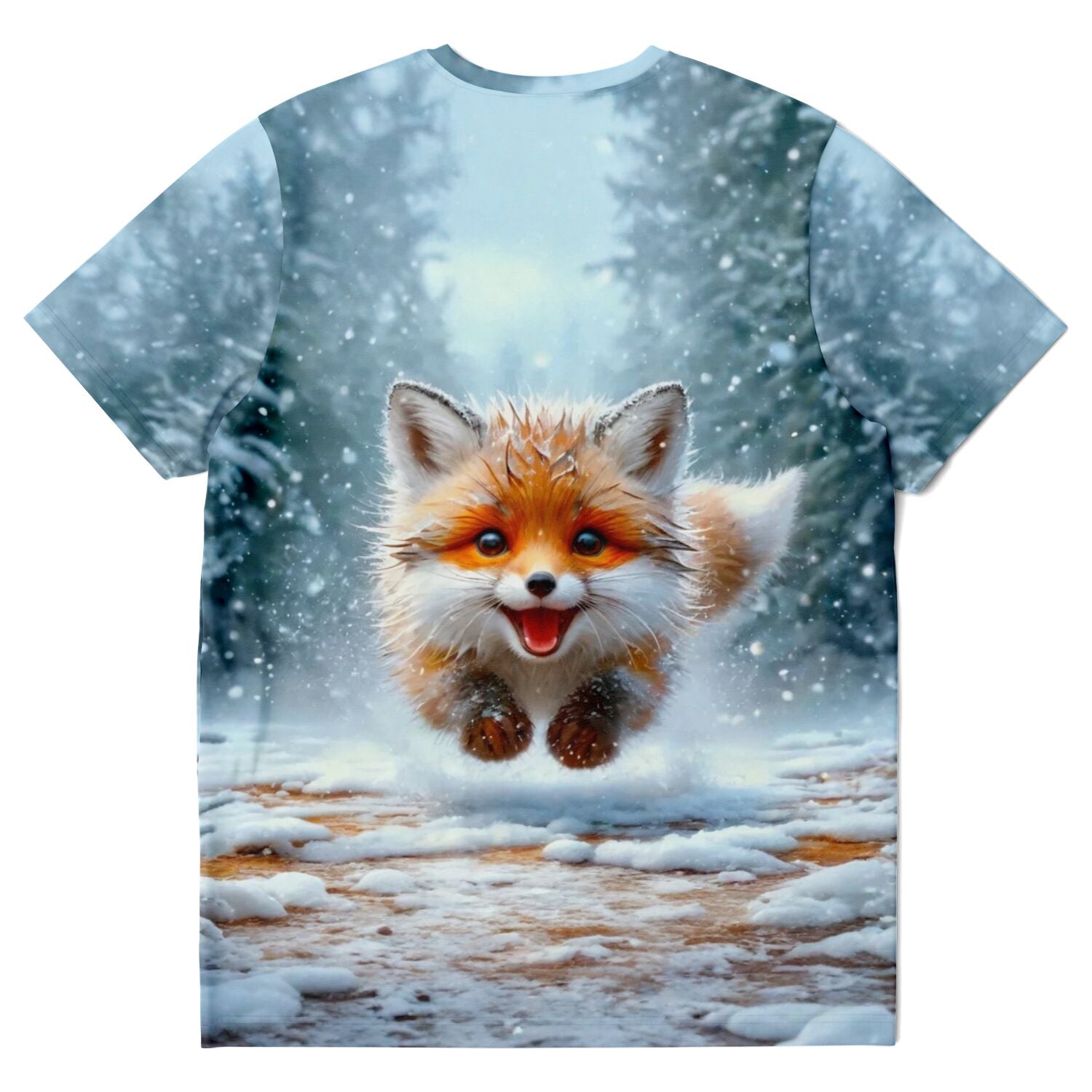 Dreamer T-Shirt - Kleiner Fuchs im Winterwald
