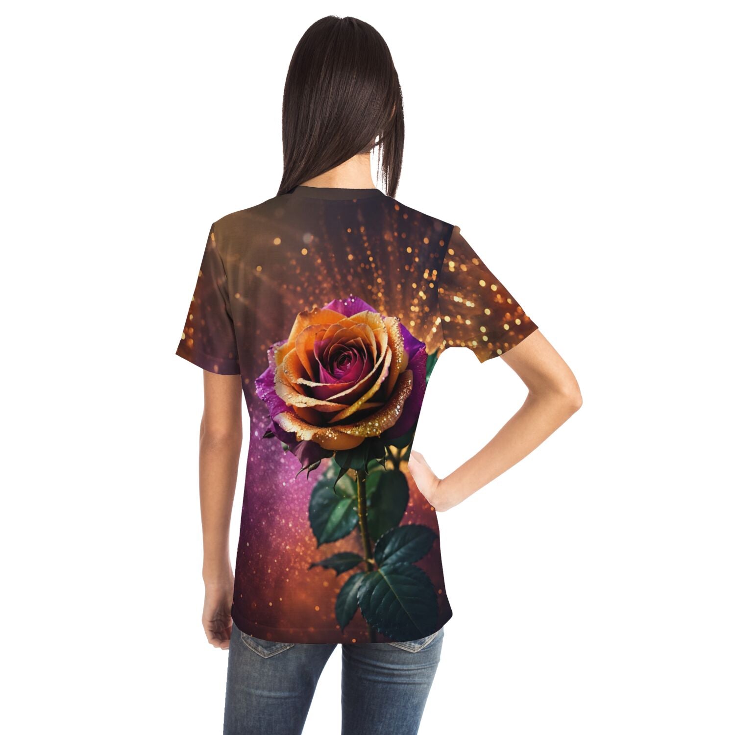 Dreamer T-Shirt - Colorful Rose