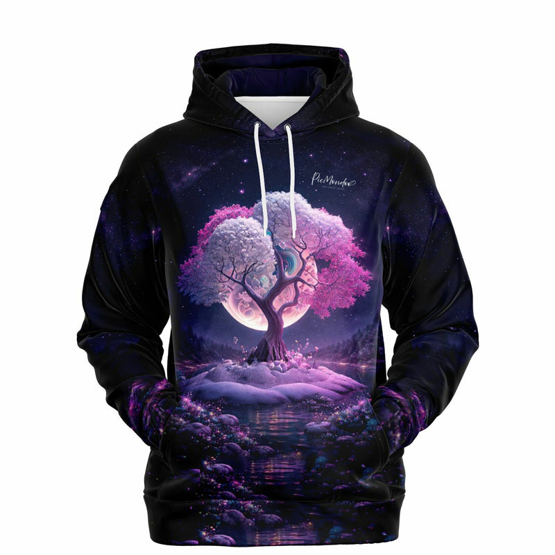 Dreamer Hoodie - Multi Special - Pink Tree at Night