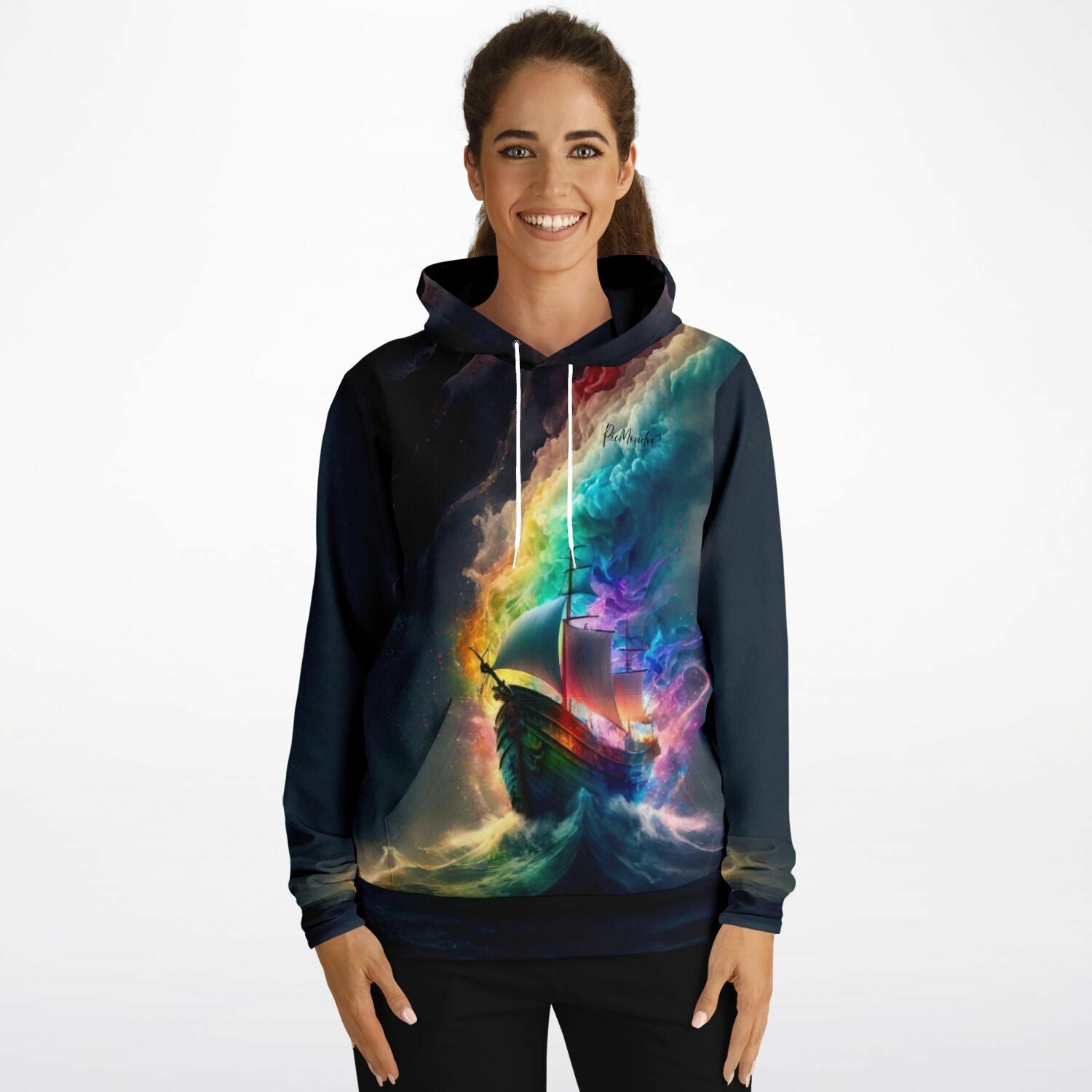 Dreamer Hoodie - Multi Special - Schiff im bunten Meer